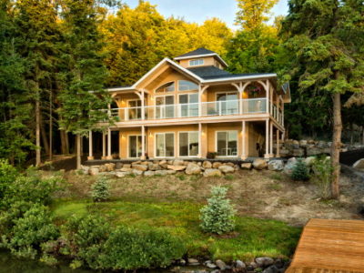 Beachwood Lakefront home design