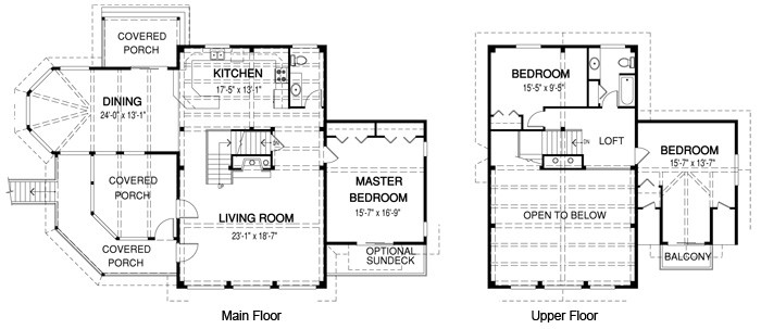 The Parkhurst custom home design floor plan