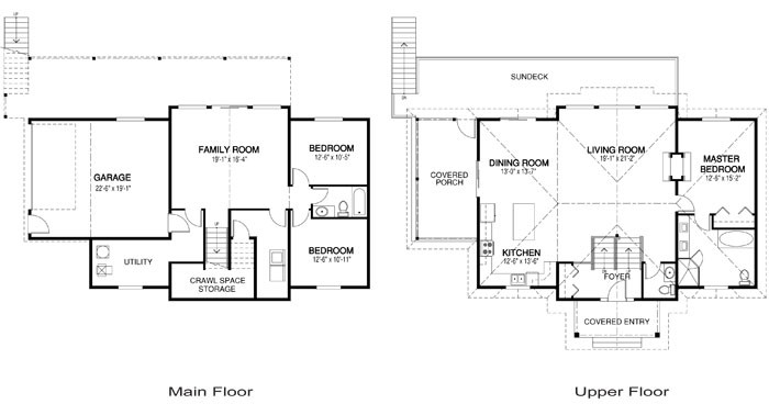  The Selwyn custom home design floor plan