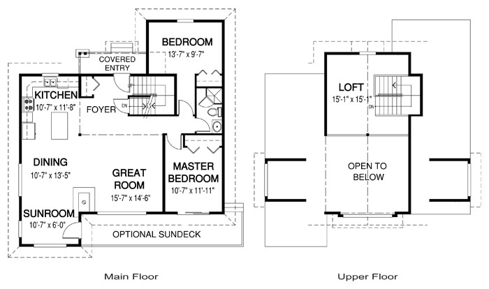  The Southbay custom home design floor plan