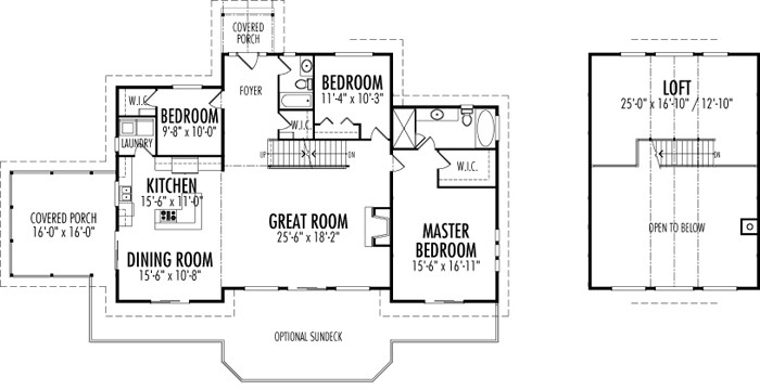  The Stoneridge custom home design floor plan