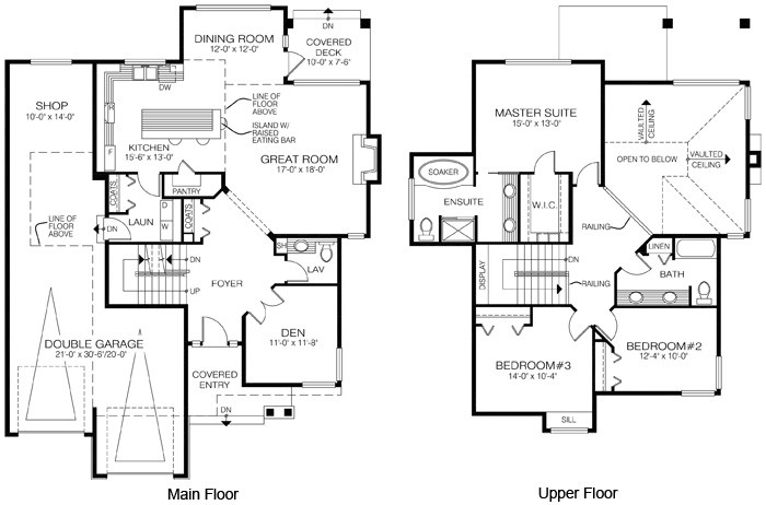  The Whitmore custom home design floor plan