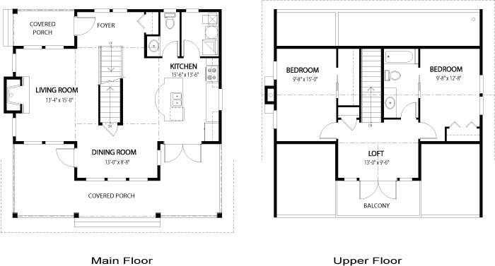  The Prentice custom home design floor plan