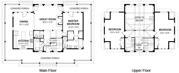  The Princeton custom home design floor plan