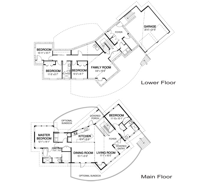  The Rushmore custom home design floor plan
