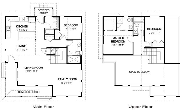  The Sentinel 1 custom home design floor plan