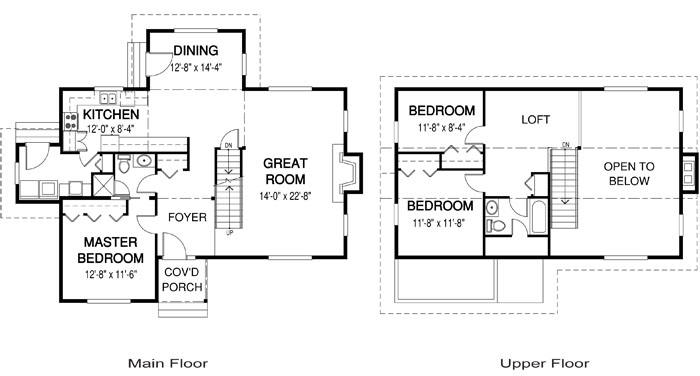  The Southview custom home design floor plan