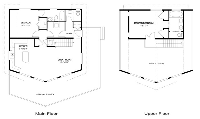  The Southwood 1 custom home design floor plan