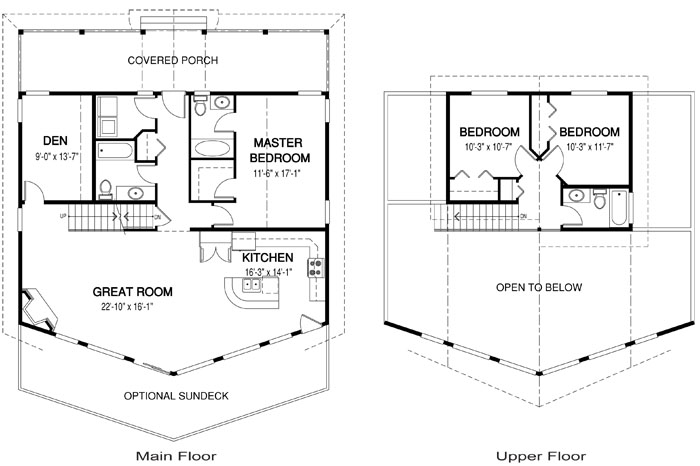  The Springview custom home design floor plan