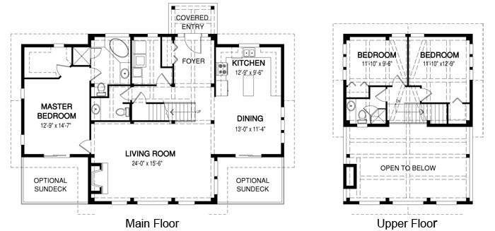  The Stanford custom home design floor plan