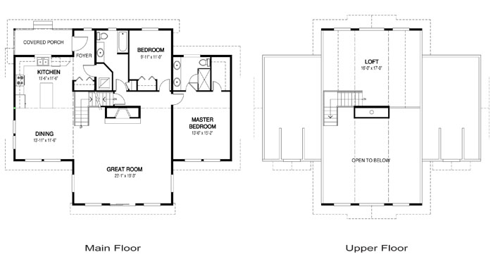  The Westwood custom home design floor plan