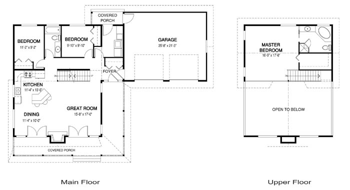  The Willow 2 custom home design floor plan