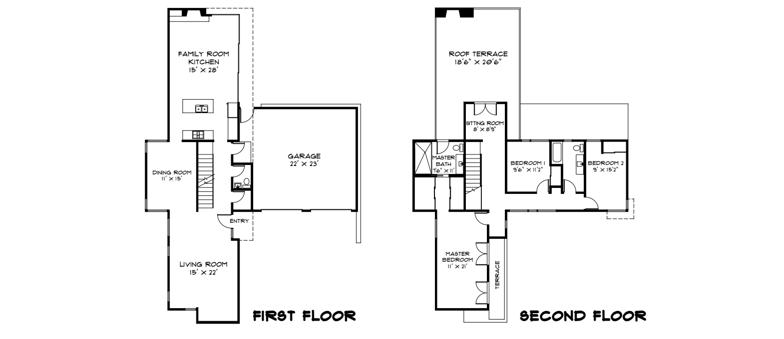 Custom Timber Ridge Homes blueprint